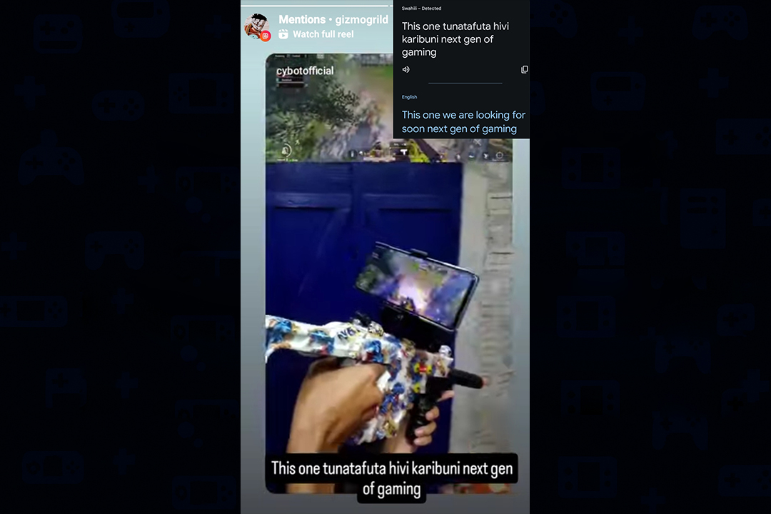 User message